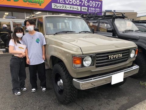 希少なランクル60GX　ご納車